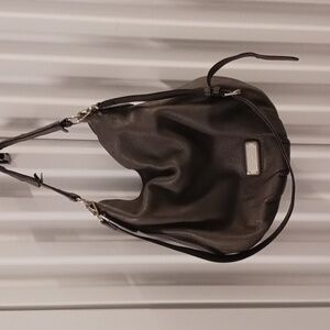 Marc by Marc Jacob's Grey pebbled leather crossbody/ shoulder bag.
